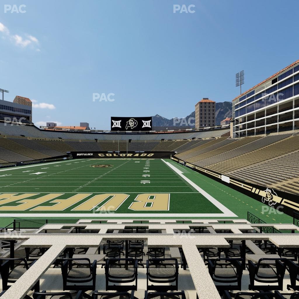 Folsom Field - Section Loge Box 173 Seat View
