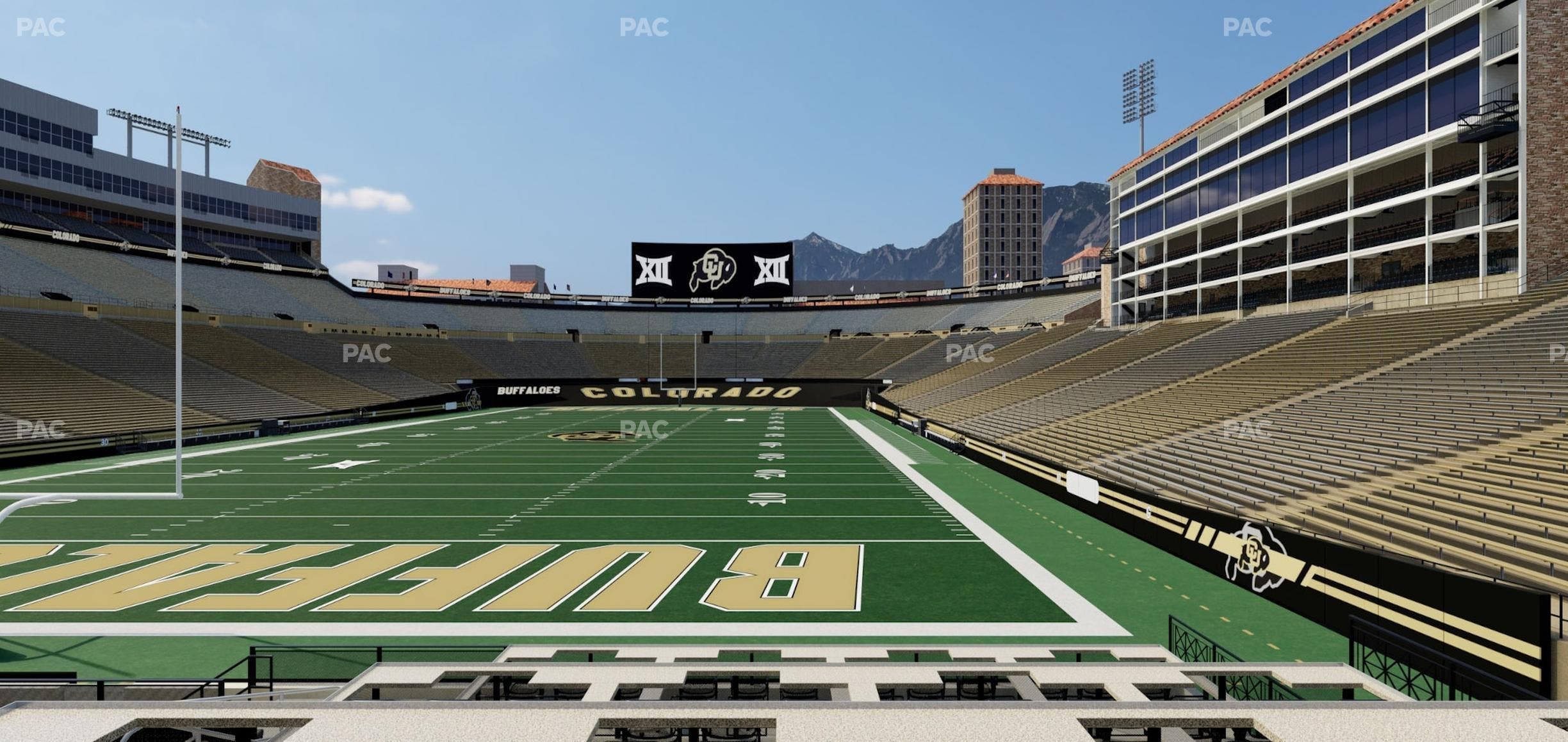 Folsom Field - Section Loge Box 173 Seat View