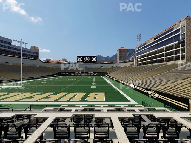 Folsom Field - Section Loge Box 173 Seat View