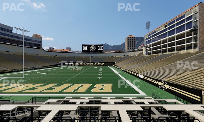 Folsom Field - Section Loge Box 173 Seat View