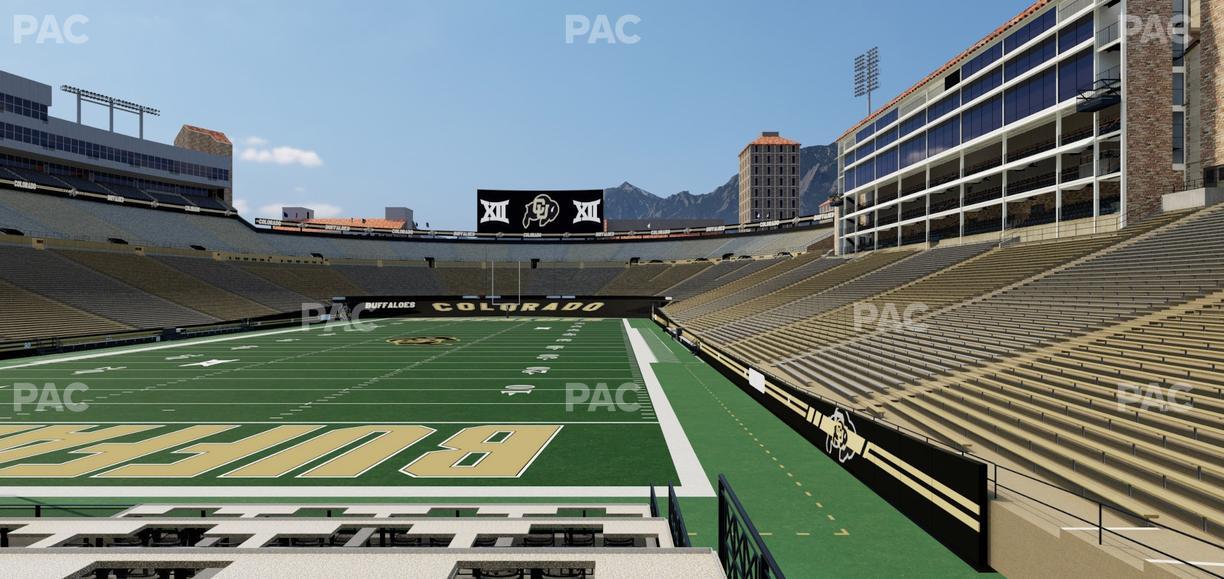 Folsom Field - Section Loge Box 175 Seat View