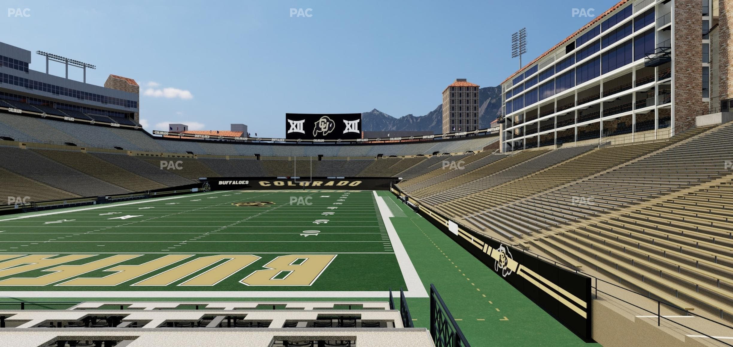Folsom Field - Section Loge Box 175 Seat View
