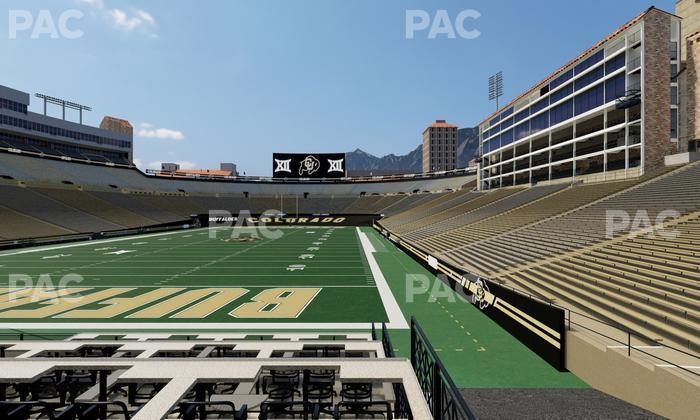 Folsom Field - Section Loge Box 175 Seat View
