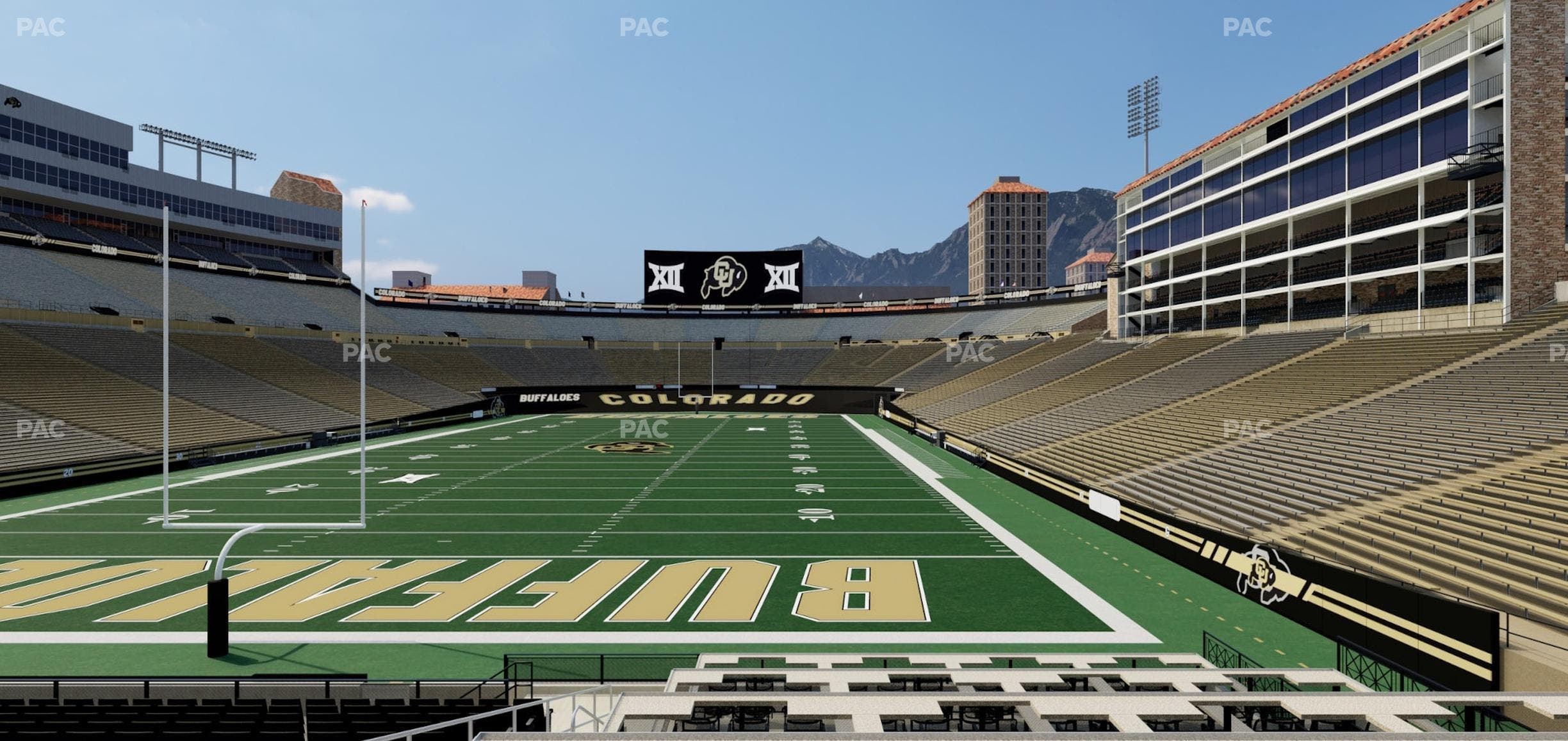 Folsom Field - Section Loge Box 176 Seat View