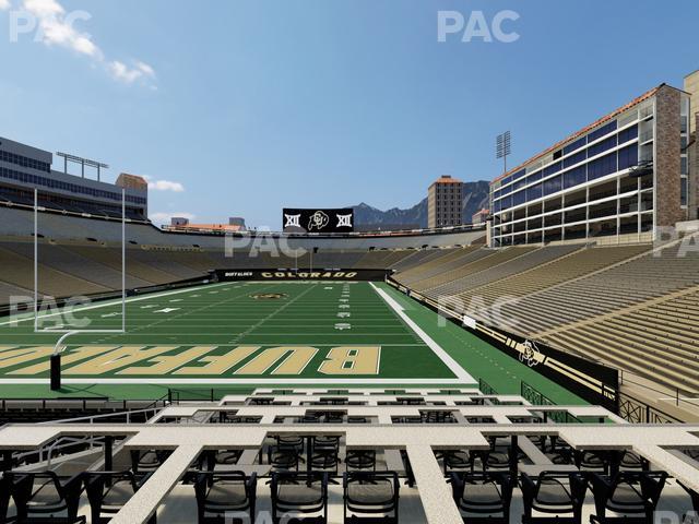 Folsom Field - Section Loge Box 177 Seat View