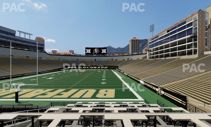 Folsom Field - Section Loge Box 177 Seat View