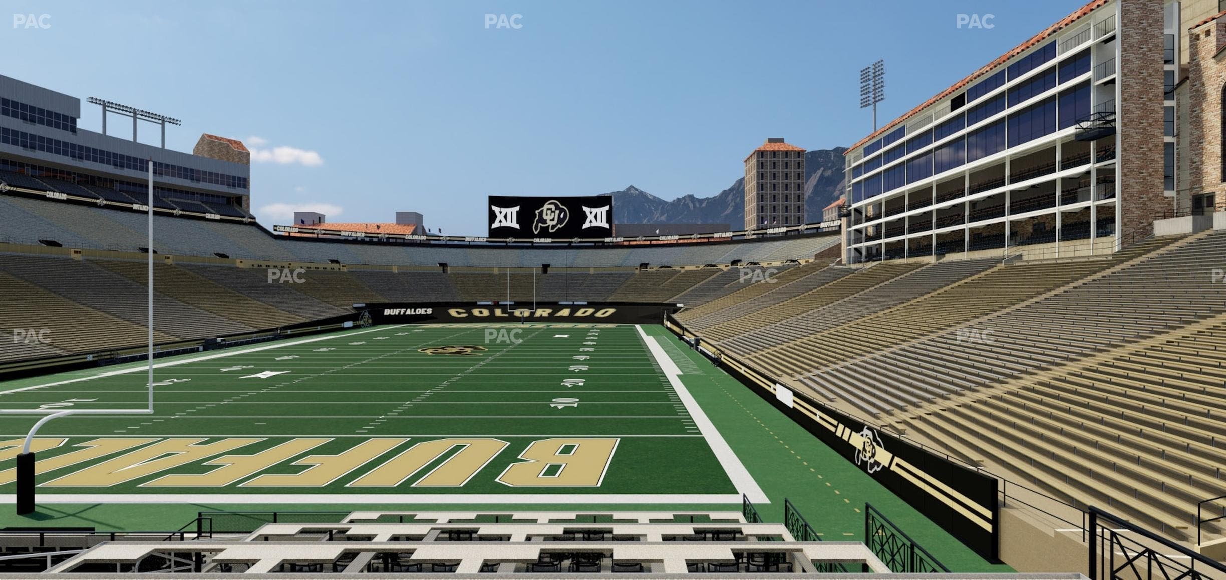 Folsom Field - Section Loge Box 178 Seat View
