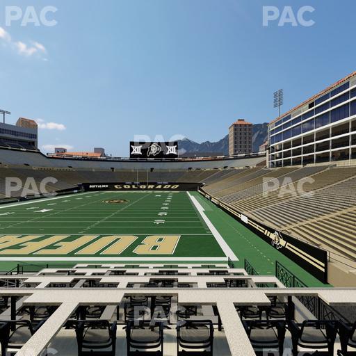 Folsom Field - Section Loge Box 178 Seat View