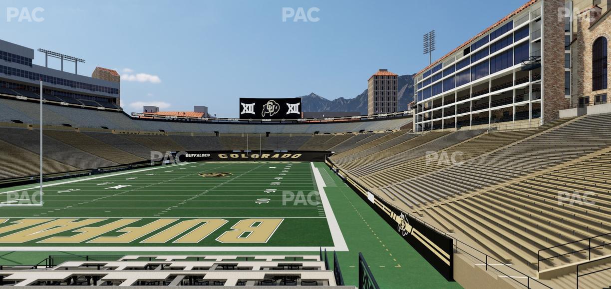 Folsom Field - Section Loge Box 179 Seat View