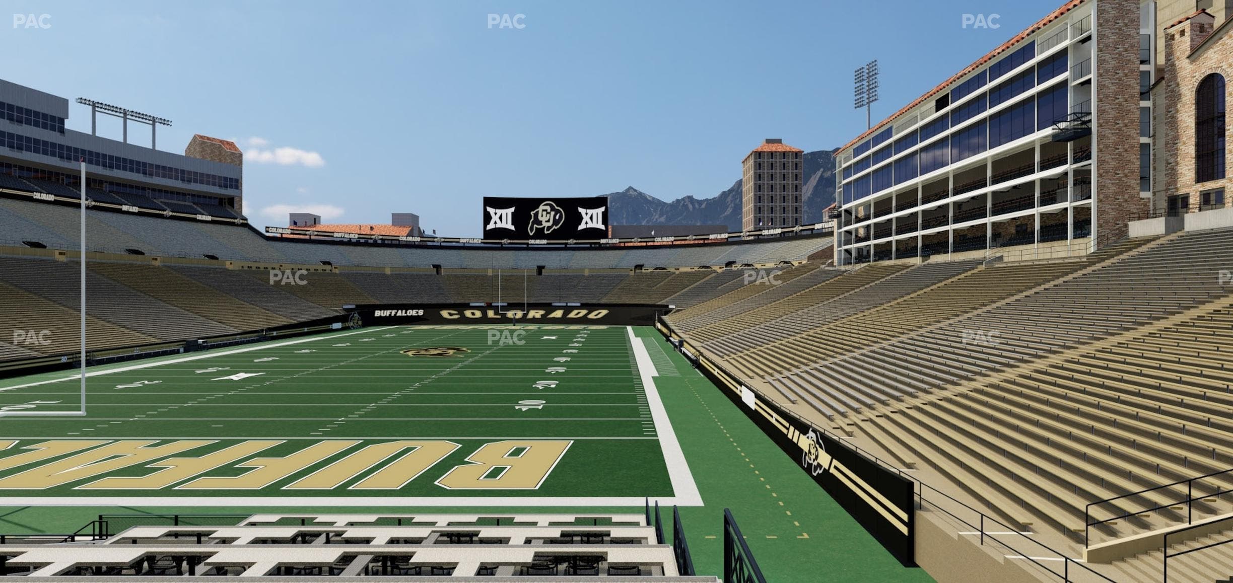 Folsom Field - Section Loge Box 179 Seat View