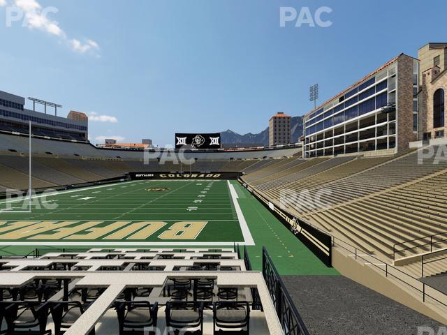 Folsom Field - Section Loge Box 179 Seat View