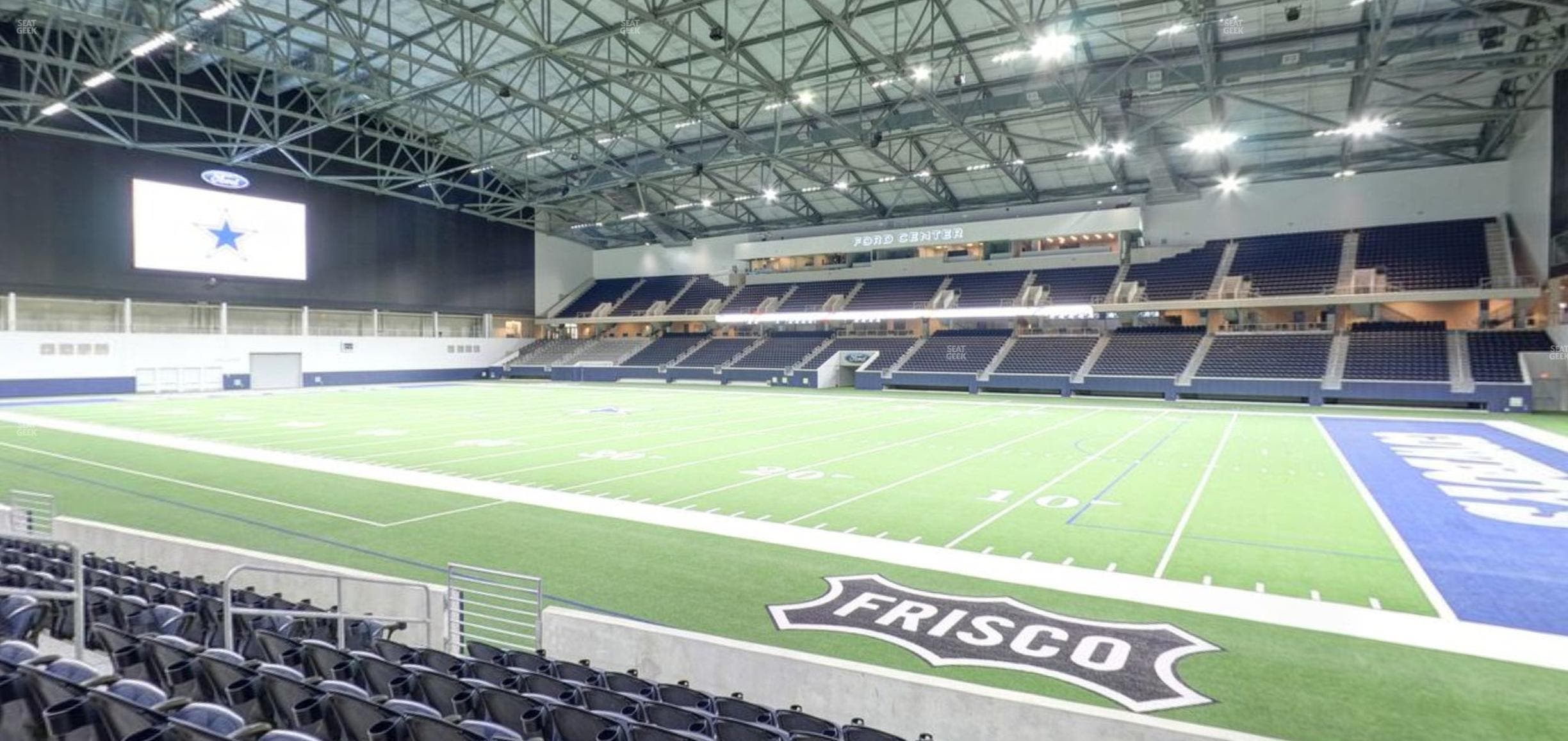 Ford Center - Section 102 Seat View