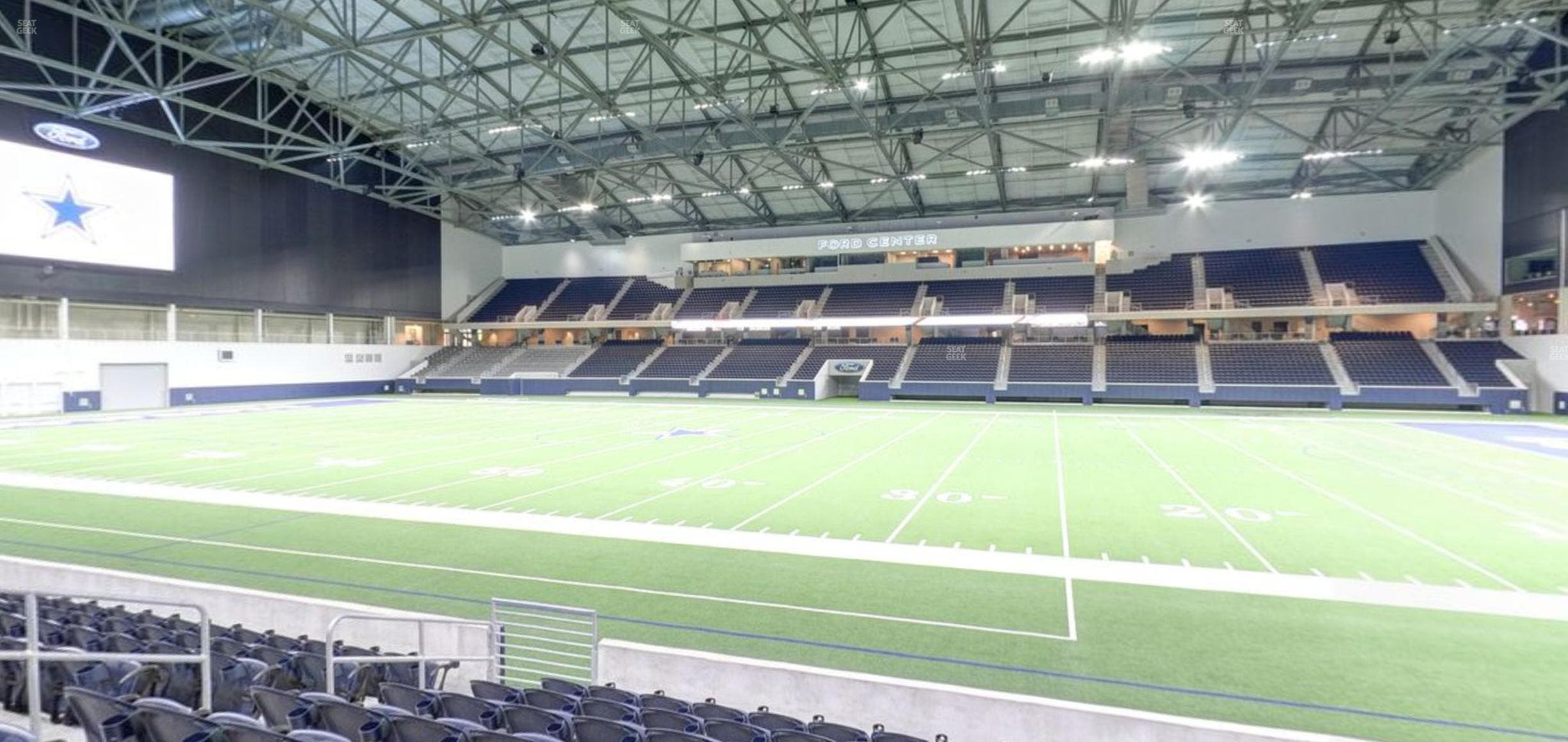 Ford Center - Section 104 Seat View