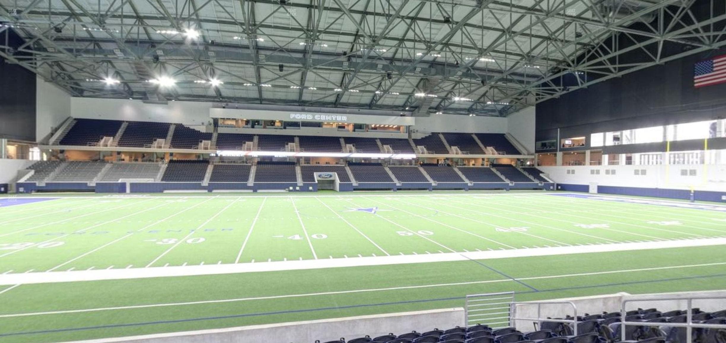 Ford Center - Section 107 Seat View