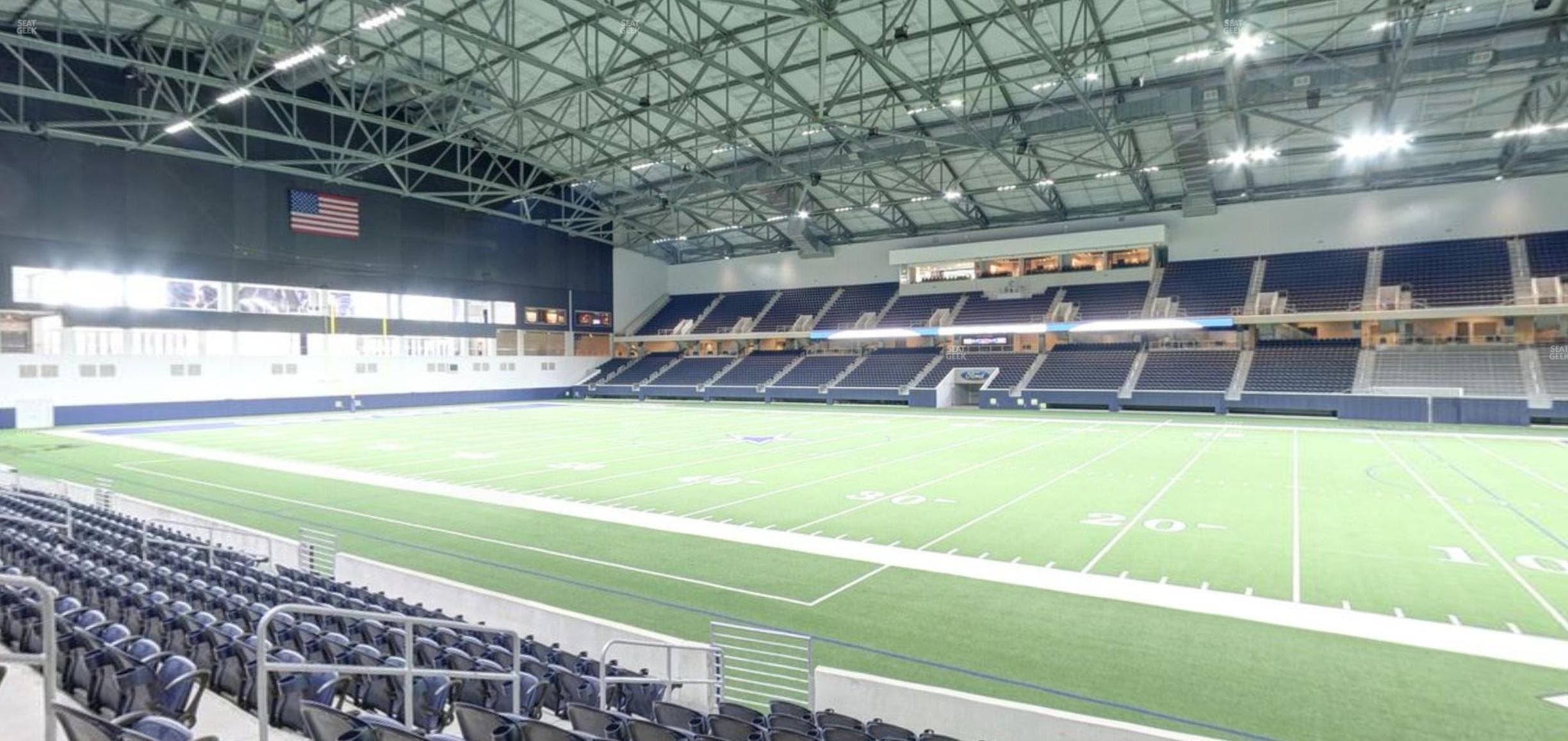 Ford Center - Section 123 Seat View