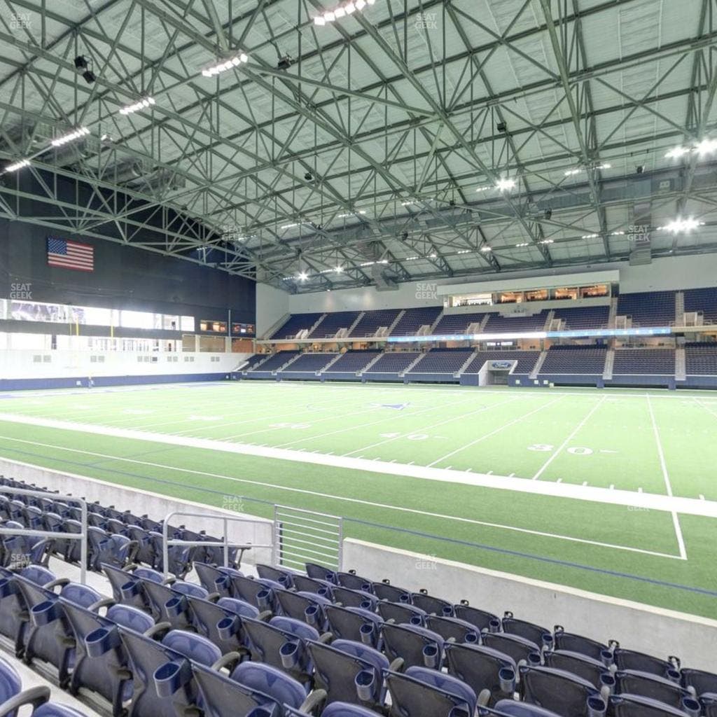 Ford Center - Section 124 Seat View