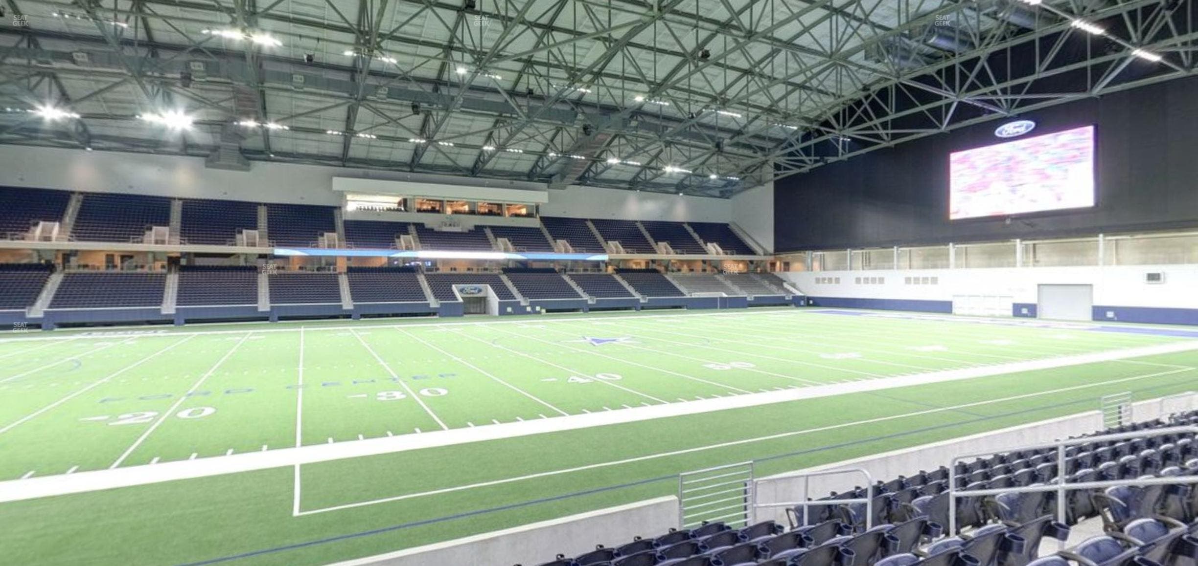 Ford Center - Section 128 Seat View