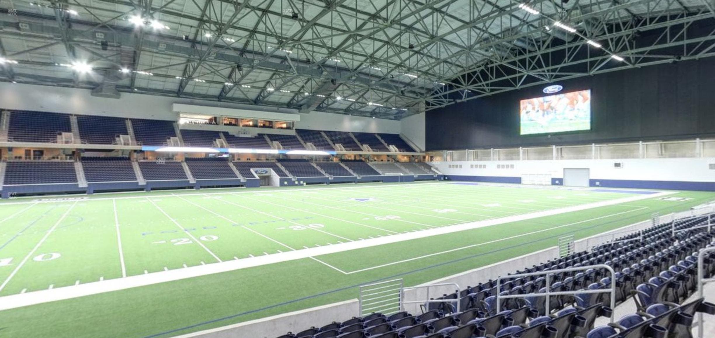 Ford Center - Section 129 Seat View