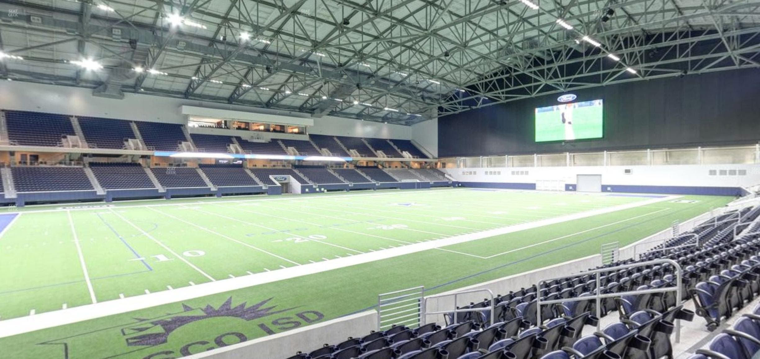 Ford Center - Section 130 Seat View