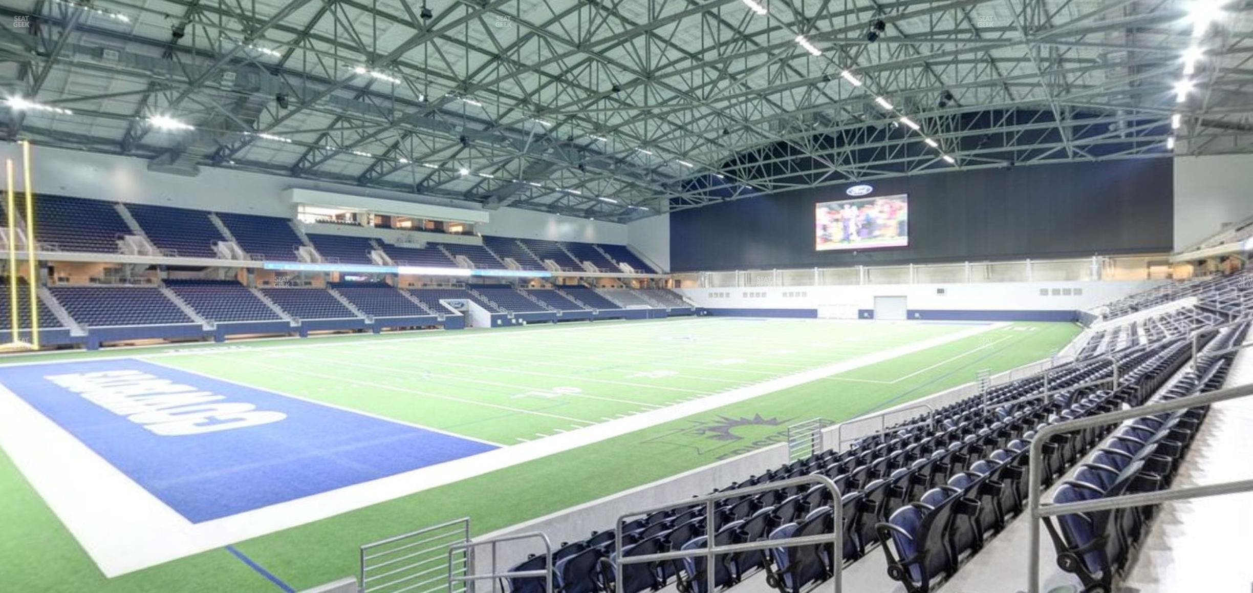 Ford Center - Section 132 Seat View