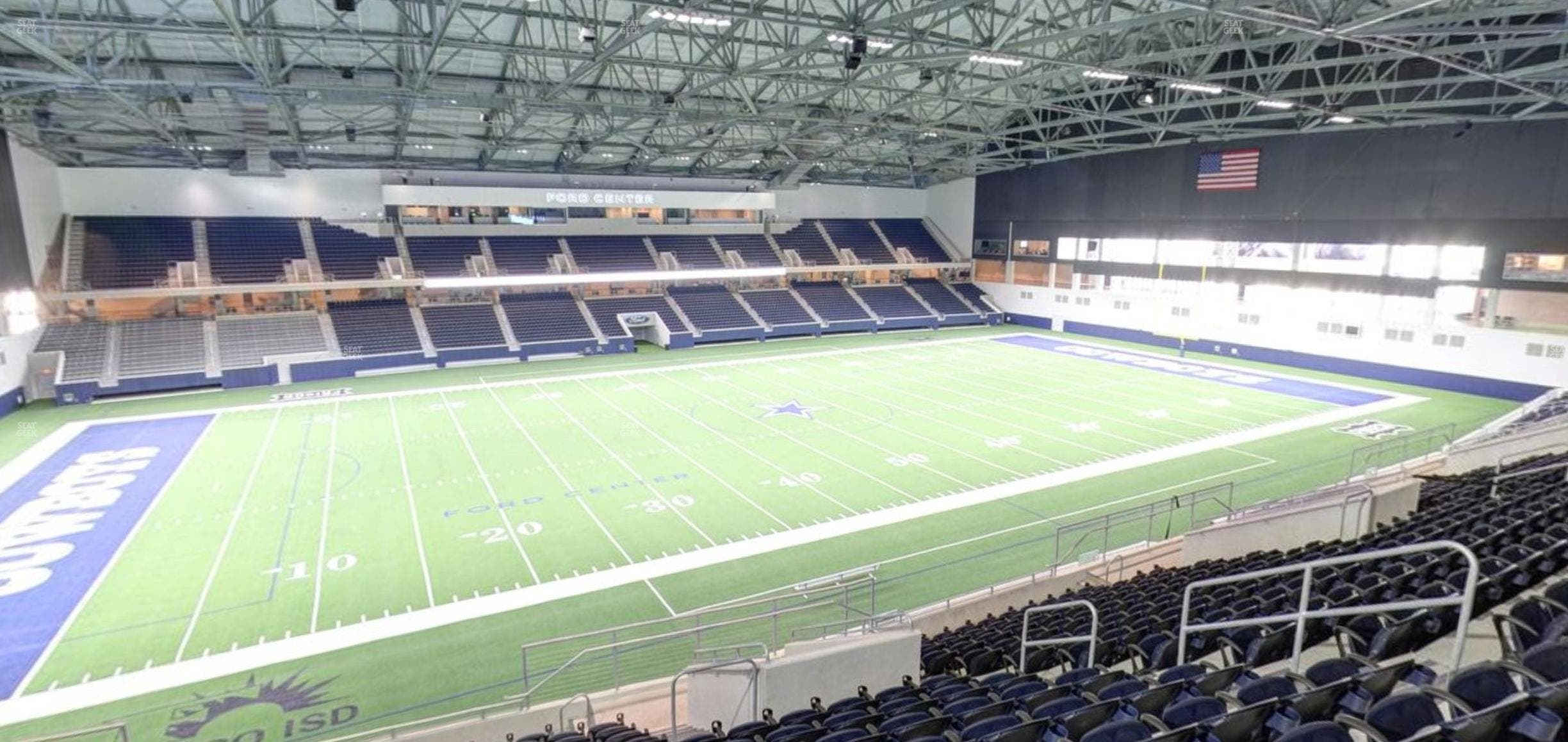 Ford Center - Section 209 Seat View