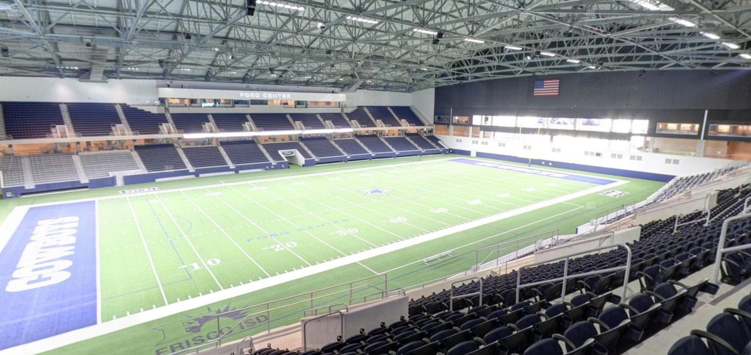 Ford Center - Section 210 Seat View