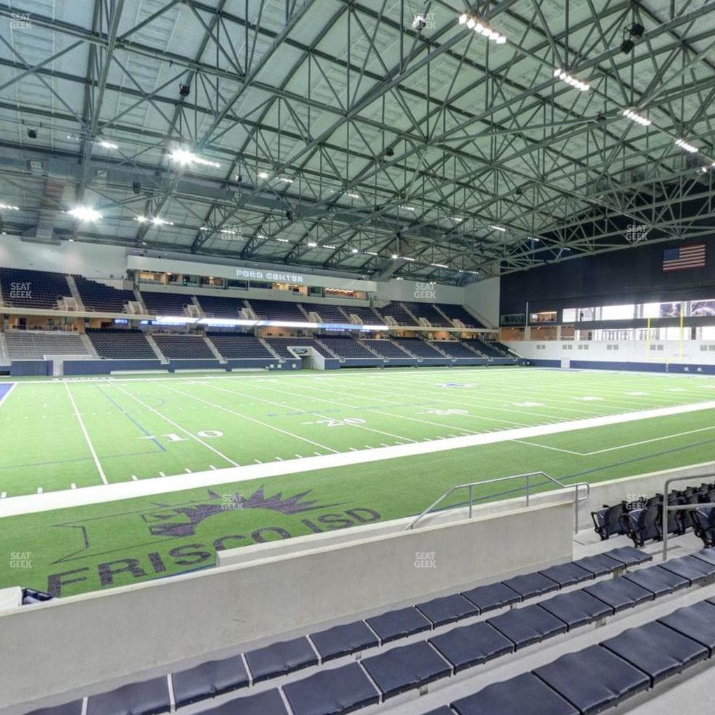 Ford Center - Section Bleachers 110 Seat View