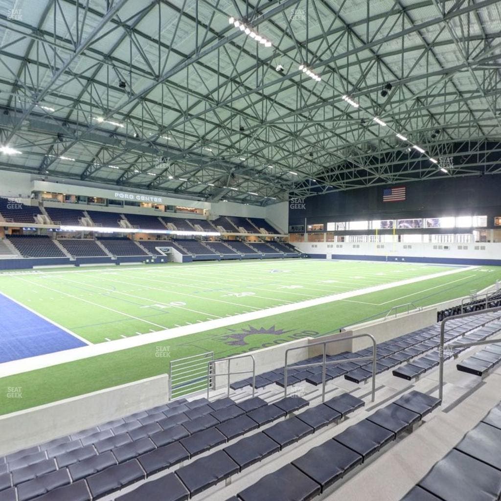 Ford Center - Section Bleachers 111 Seat View