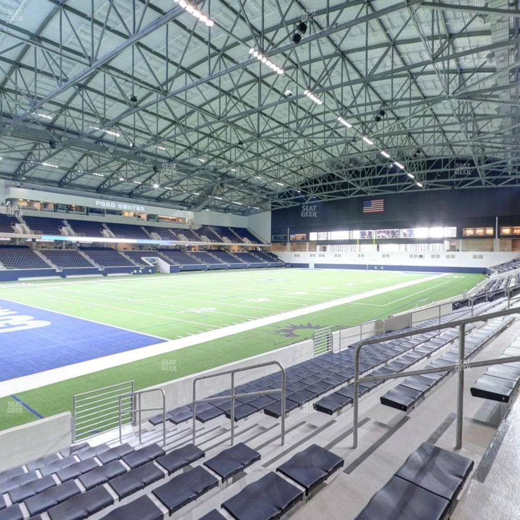 Ford Center - Section Bleachers 112 Seat View