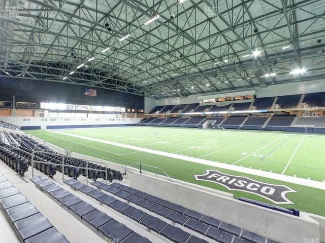 Ford Center - Section Bleachers 122 Seat View