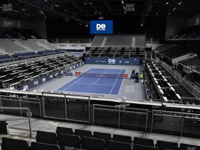 Ford Center - Section Center Court 1 Seat View