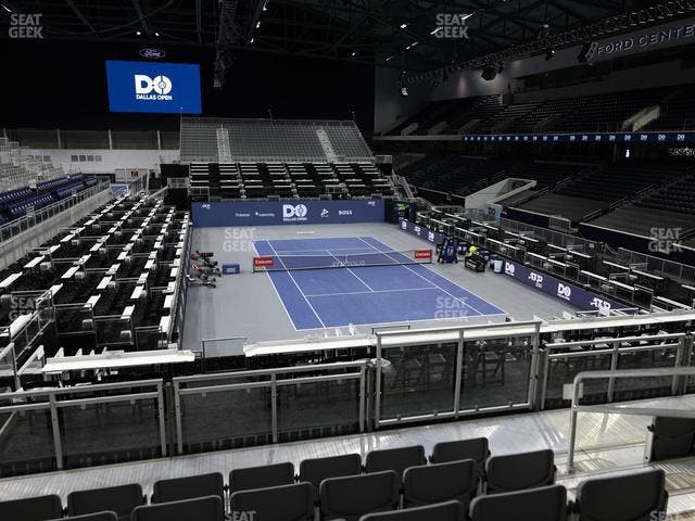 Ford Center - Section Center Court 3 Seat View