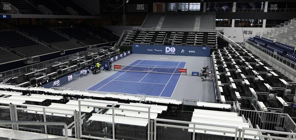 Ford Center - Section Center Court 4 Seat View