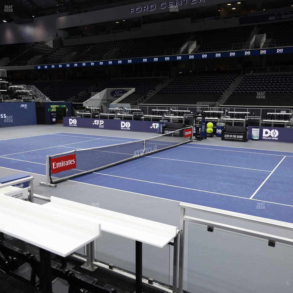 Ford Center - Section Choctaw Box 12 Seat View