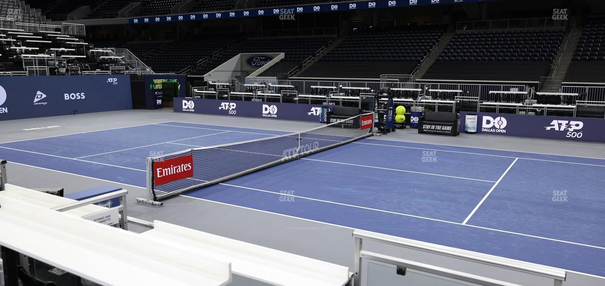 Ford Center - Section Choctaw Box 12 Seat View