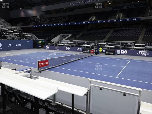 Ford Center - Section Choctaw Box 12 Seat View