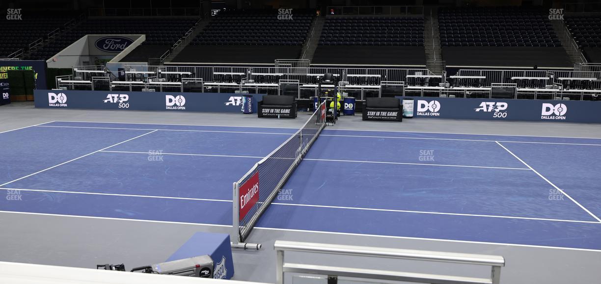 Ford Center - Section Choctaw Box 14 Seat View