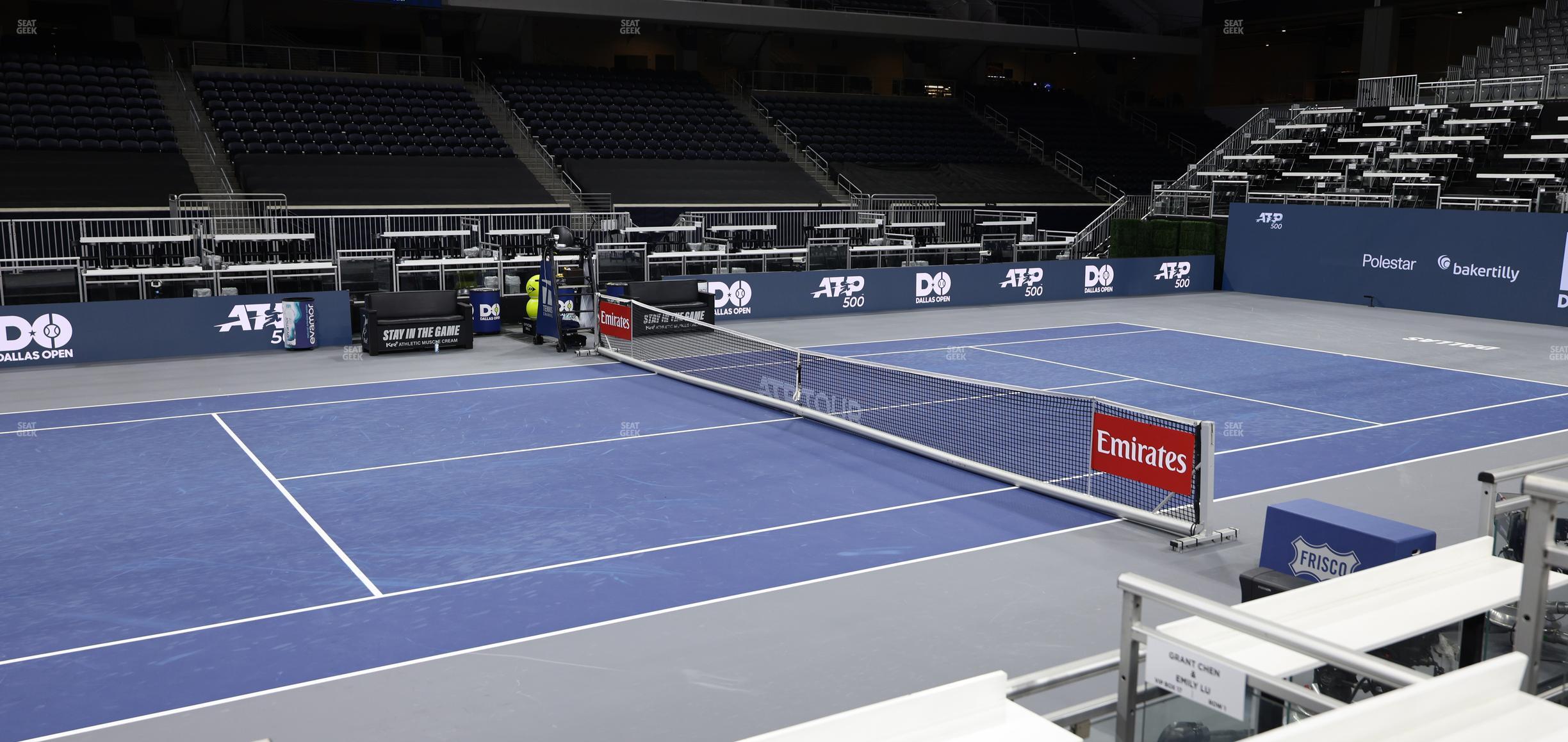 Ford Center - Section Choctaw Box 18 Seat View