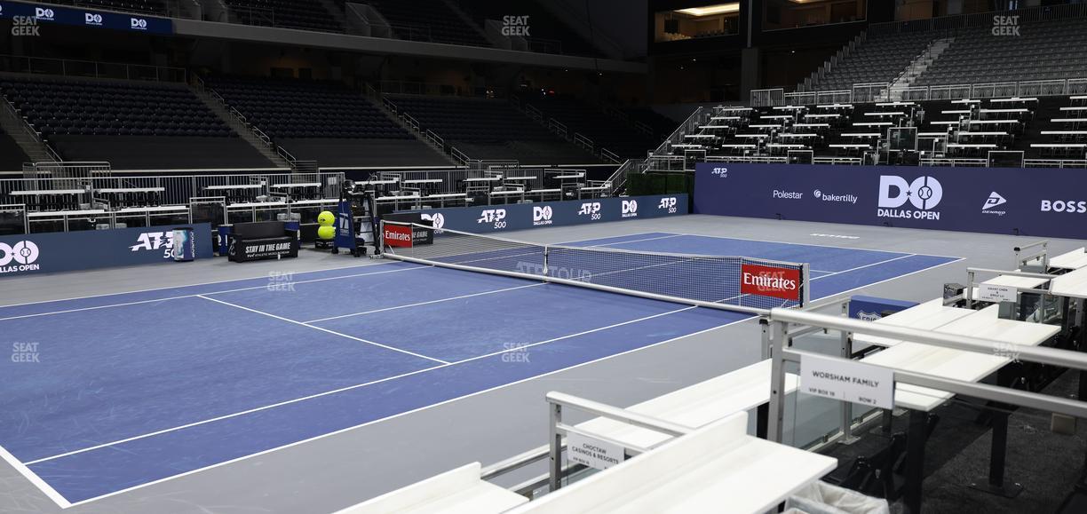 Ford Center - Section Choctaw Box 19 Seat View