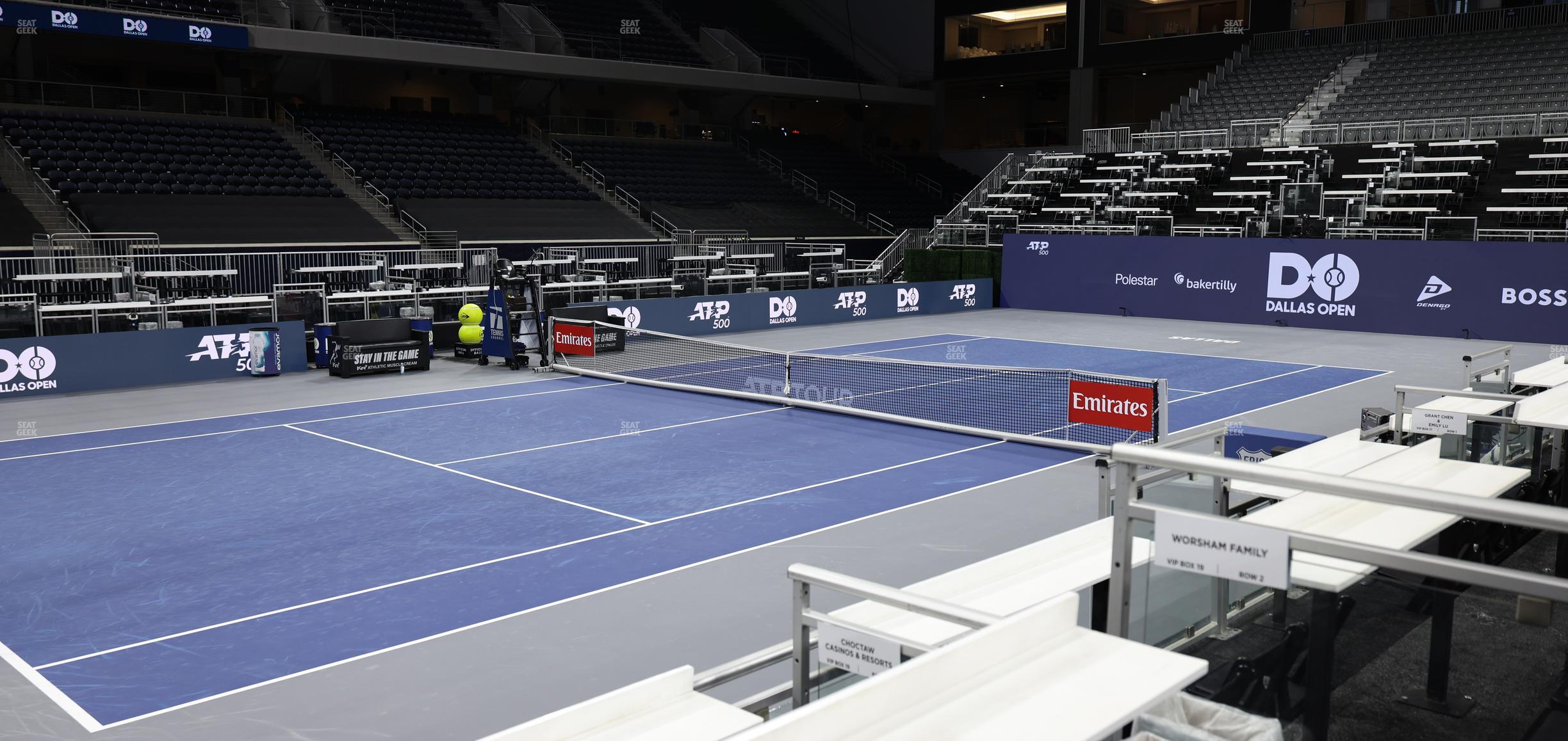 Ford Center - Section Choctaw Box 19 Seat View