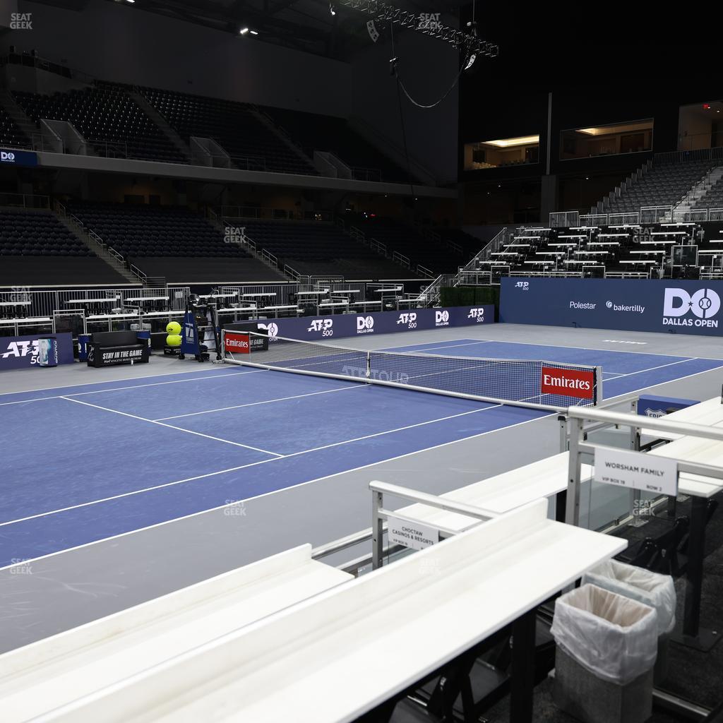 Ford Center - Section Choctaw Box 20 Seat View