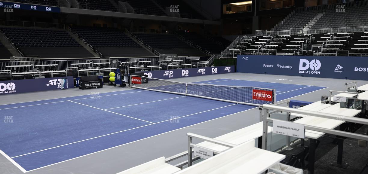 Ford Center - Section Choctaw Box 20 Seat View