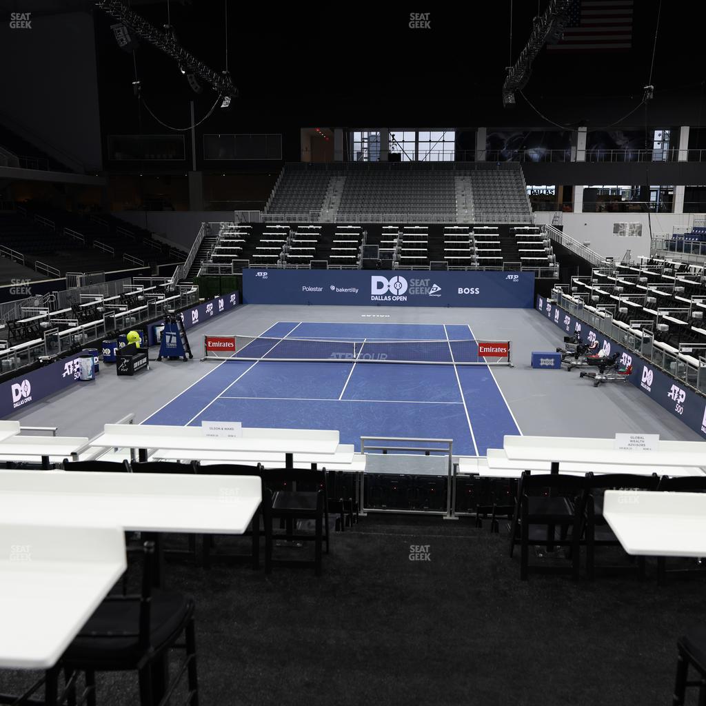 Ford Center - Section Choctaw Box 24 Seat View