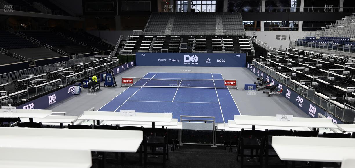 Ford Center - Section Choctaw Box 24 Seat View