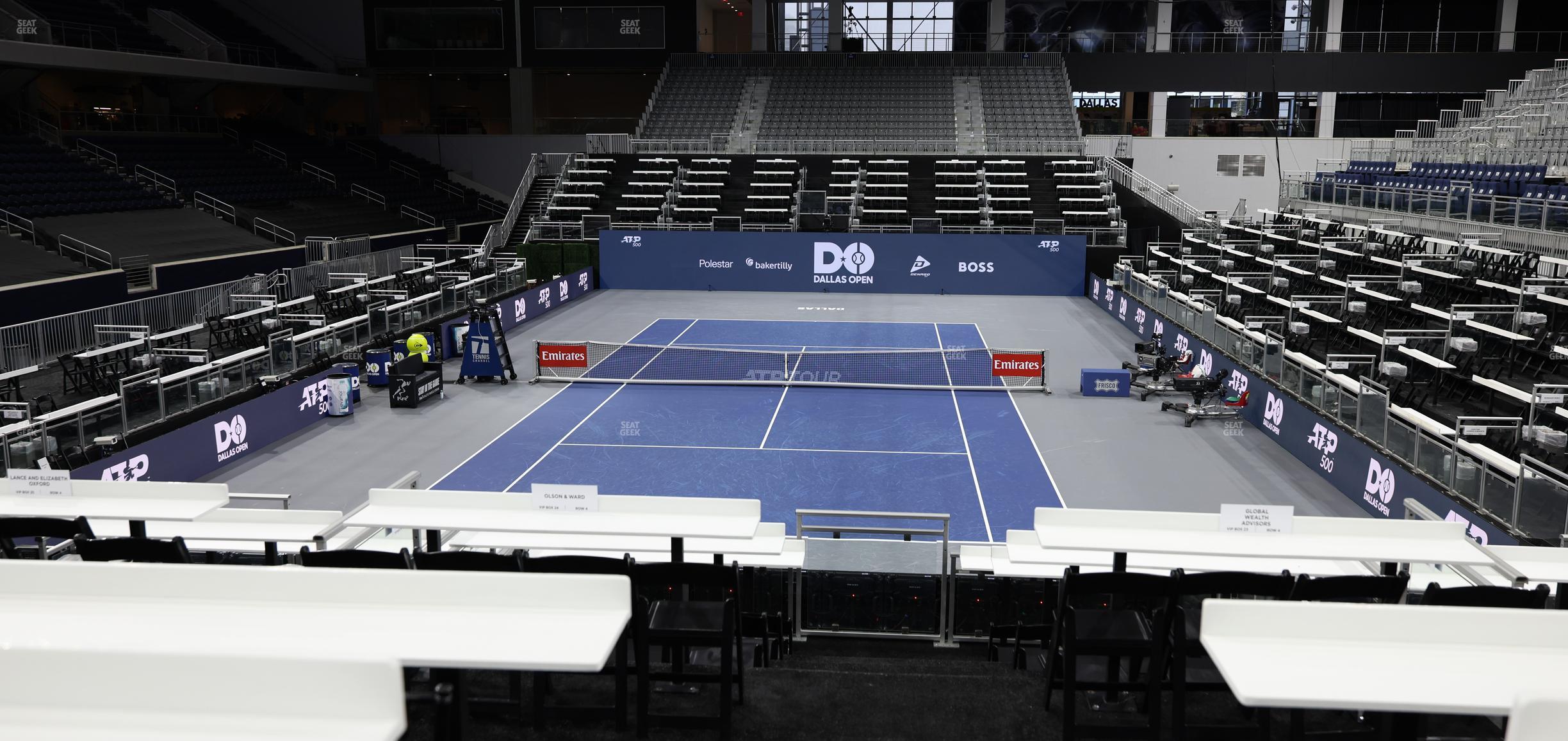 Ford Center - Section Choctaw Box 24 Seat View