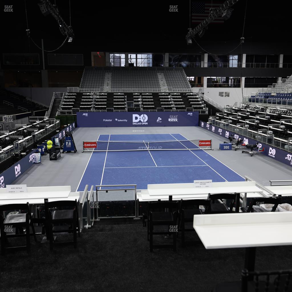 Ford Center - Section Choctaw Box 25 Seat View