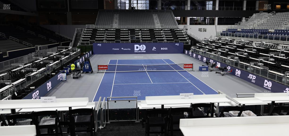 Ford Center - Section Choctaw Box 25 Seat View