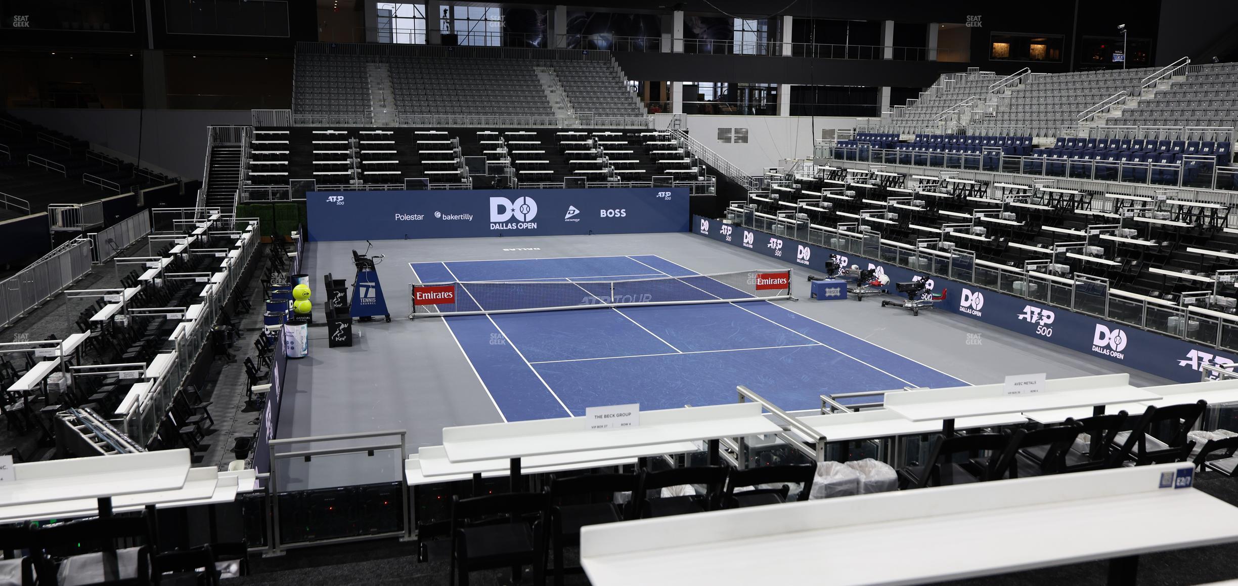 Ford Center - Section Choctaw Box 27 Seat View