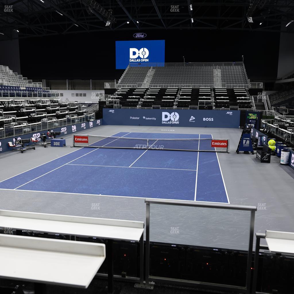 Ford Center - Section Choctaw Box 4 Seat View