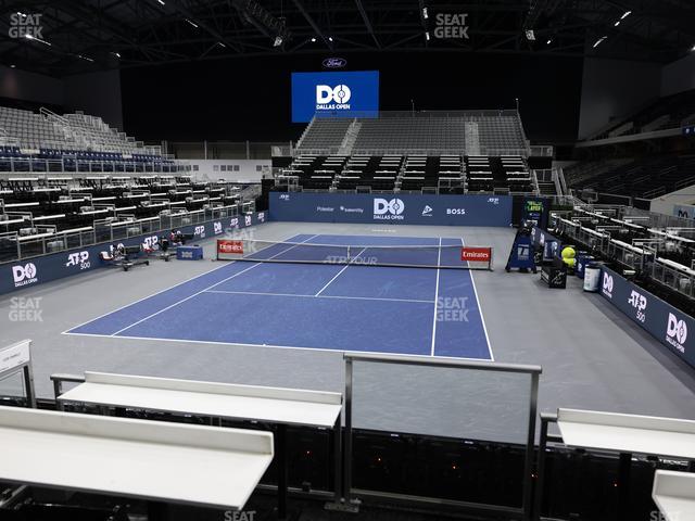 Ford Center - Section Choctaw Box 4 Seat View